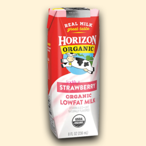 Sữa tươi Organic Horizon low fat - Vị Dâu 236ml